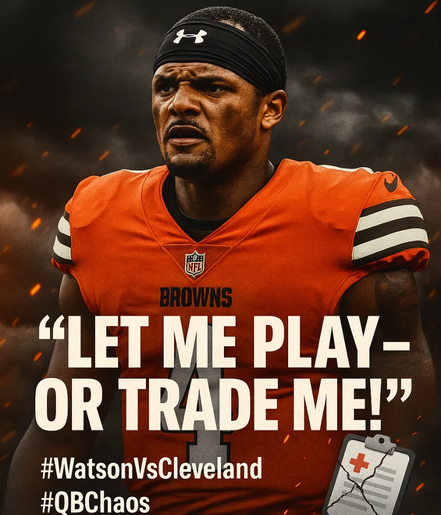 BROWNS BLOWUP: Deshaun Watson ‘IGNORES TEAM DOCTORS’ — Refuses to Sit, Calls Out Staff!