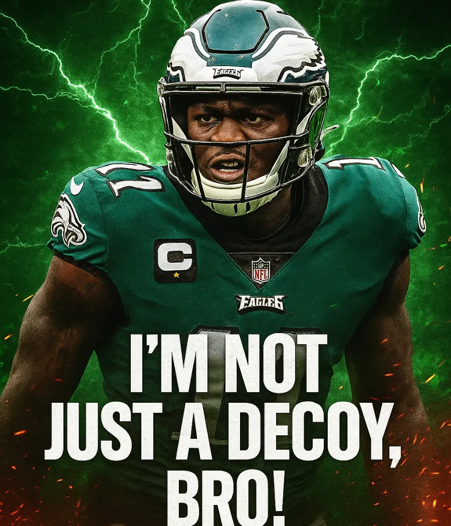 EAGLES EXPLOSION: A.J. Brown Yells at Hurts — “I’m Not Just a Decoy!”