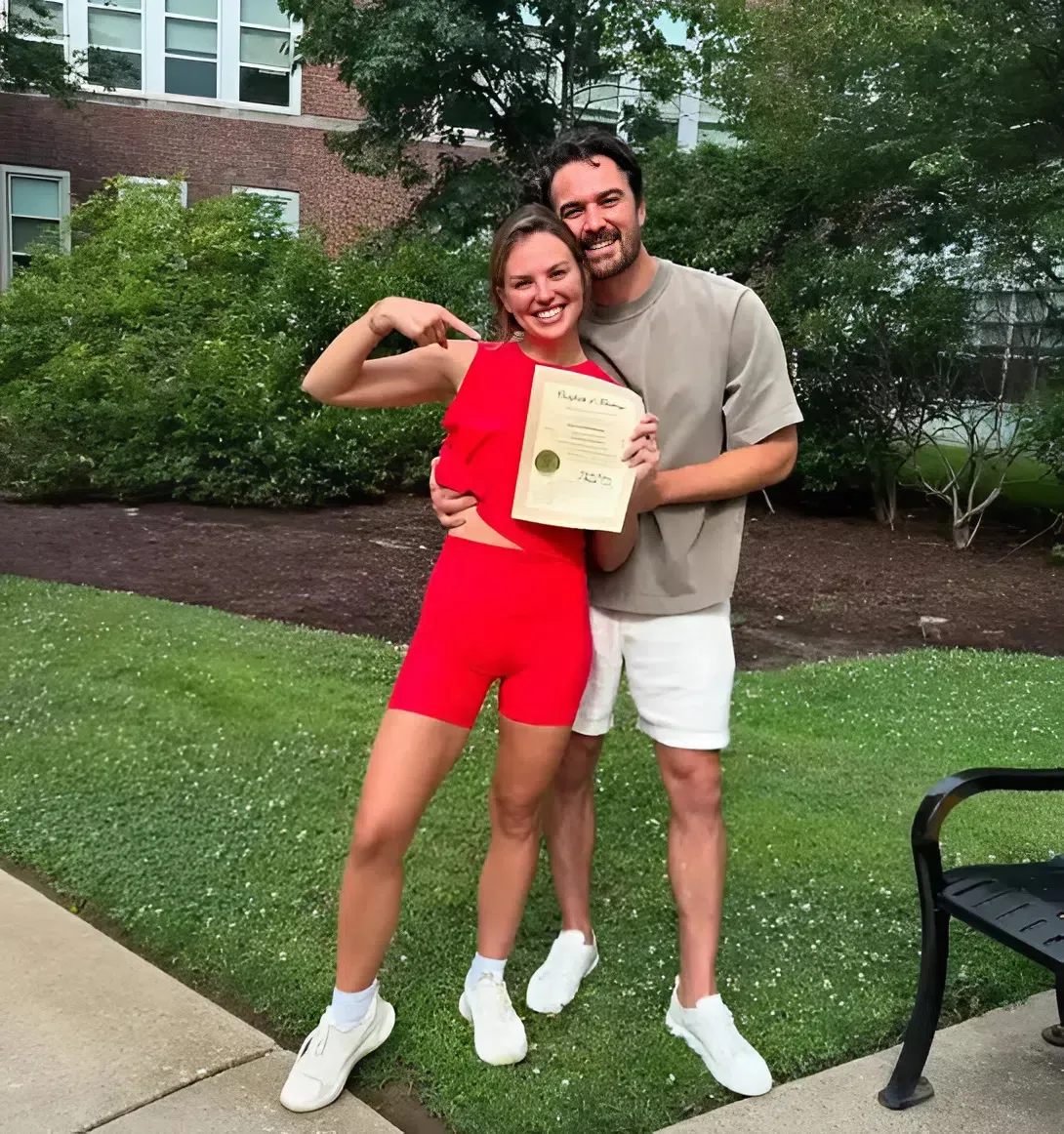 ‘Bachelorette’ Star Hannah Brown and Adam Woolard Legally Marry Ahead of France Nuptials