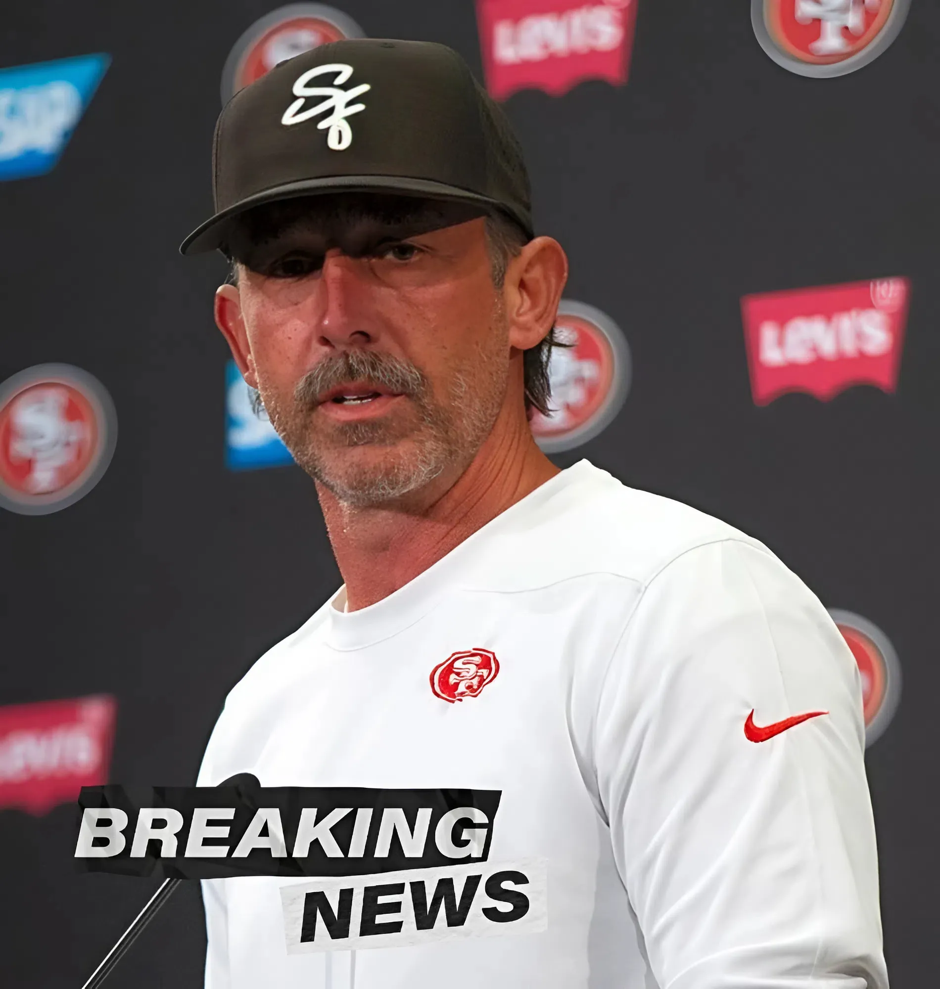 Kyle Shanahan claims disgruntled 49ers star hasn't formally requested trade