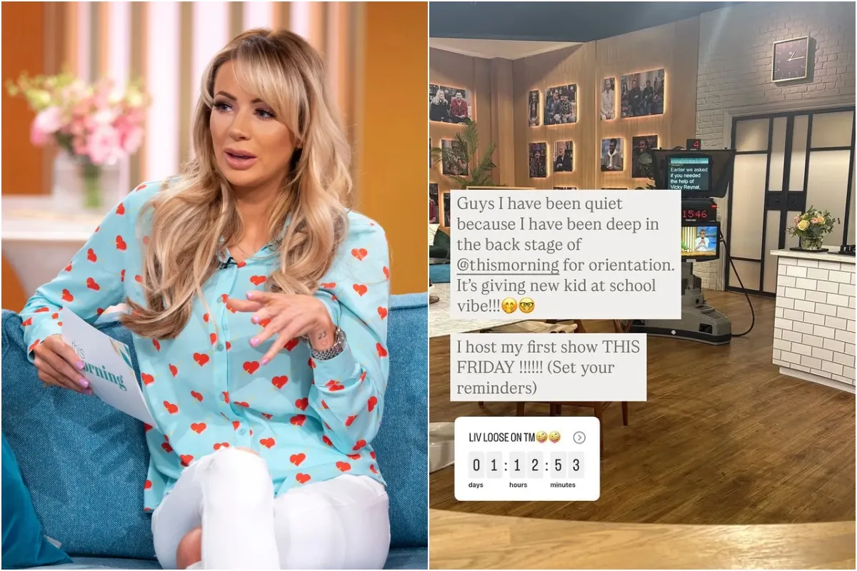 Olivia Attwood gives first look at huge new This Morning job ahead of presenting debut this week. ngocc