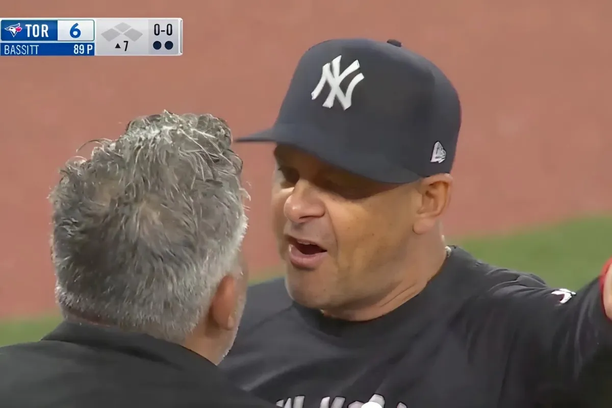 Explosive Drama: Yankees' Aaron Boone and Matt Blake Ejected in Fiery Showdown as Tempers Flare in Toronto - lulu