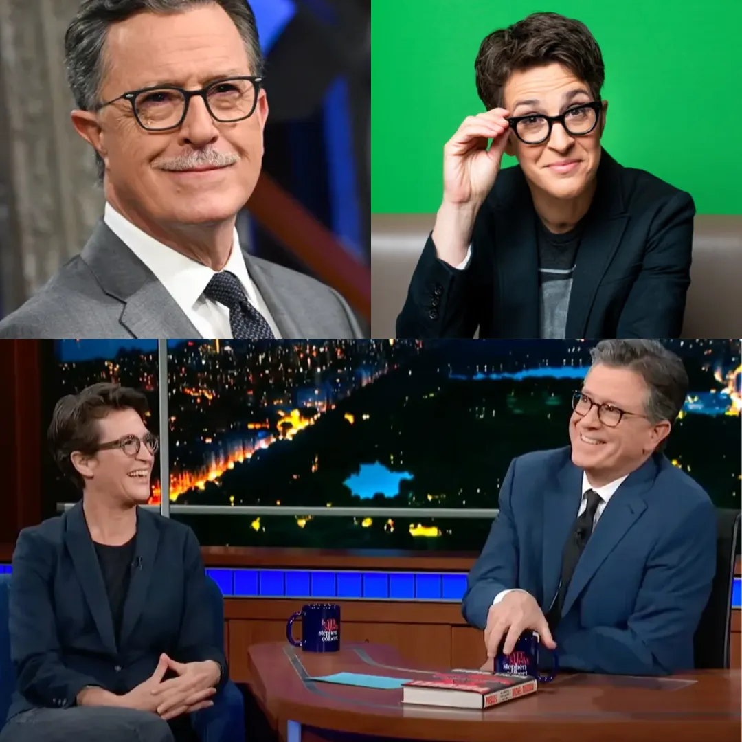 "CANCELLED BUT NOT SILENCED": Colbert teams up with Maddow for a brand-new show after CBS abruptly pulled the plug — and leaked emails just hours after the cancellation may reveal the real reason.