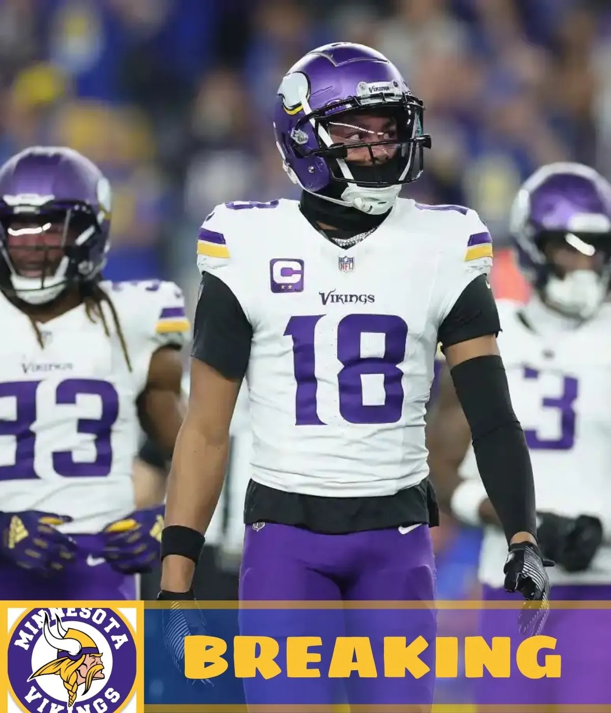 Vikings WR Justin Jefferson Sends 4-Word Message as Training Camp Starts