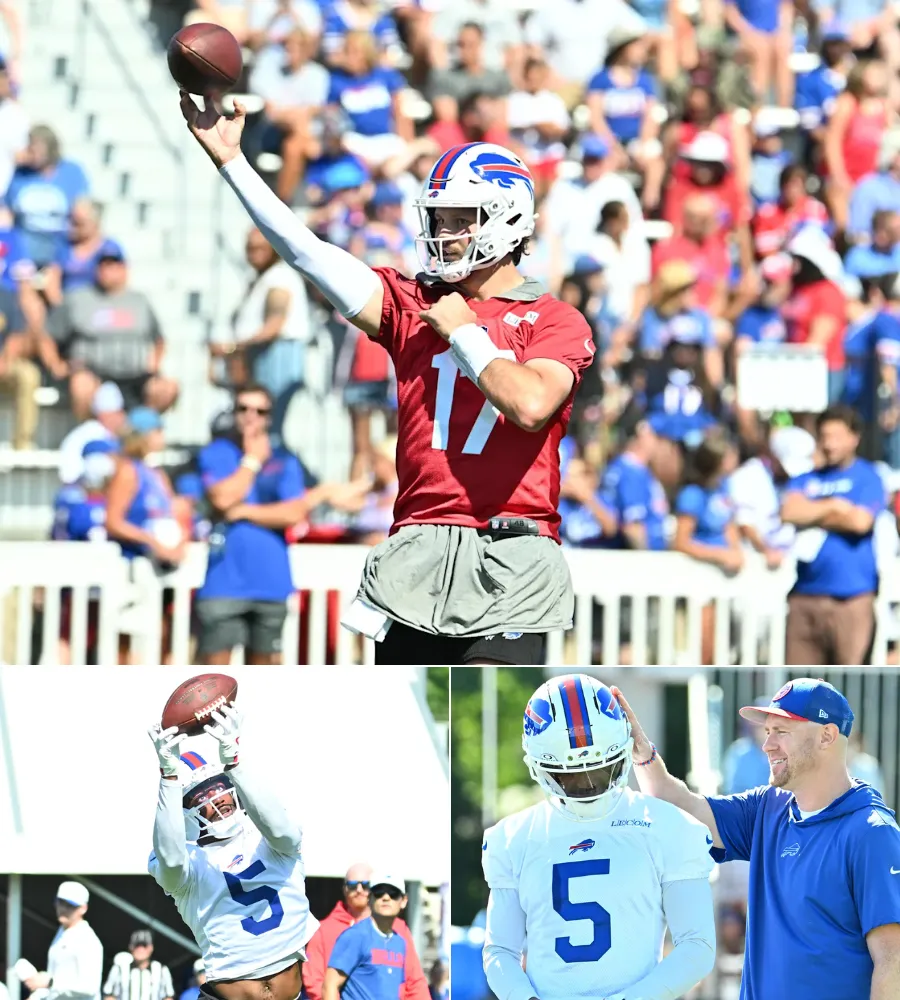 Allen Blasts the Hype: New Bills WR ‘One of the Best I’ve Ever Been Around’—Camp Sparks Eruption!