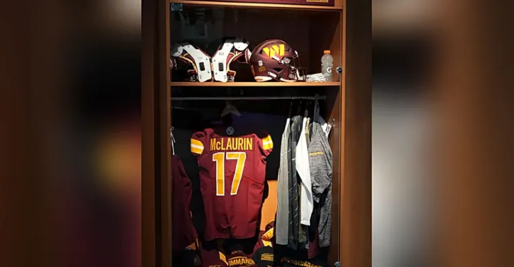 Watch Commanders players gush over their luxurious new locker room.