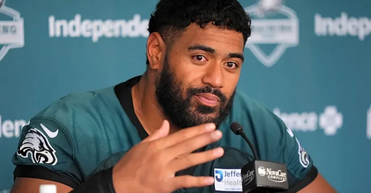 'He's going to be special,' Jordan Mailata raves about Eagles rising edge rusher and compares him to Cowboys star