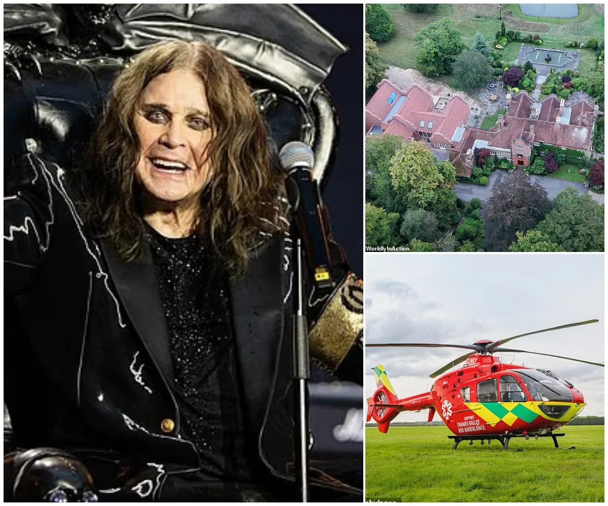 Tragic final moments of Ozzy Osbourne revealed as air ambulance medics race to his Buckinghamshire mansion in desperate two-hour fight to save his life — but the Black Sabbath legend dies surrounded by family after dramatic emergency ... - suong Tragic final moments of Ozzy Osbourne revealed as air ambulance medics race to his Buckinghamshire mansion in desperate two-hour fight to save his life — but the Black Sabbath legend dies surrounded by family after dramatic emergency ... - suong