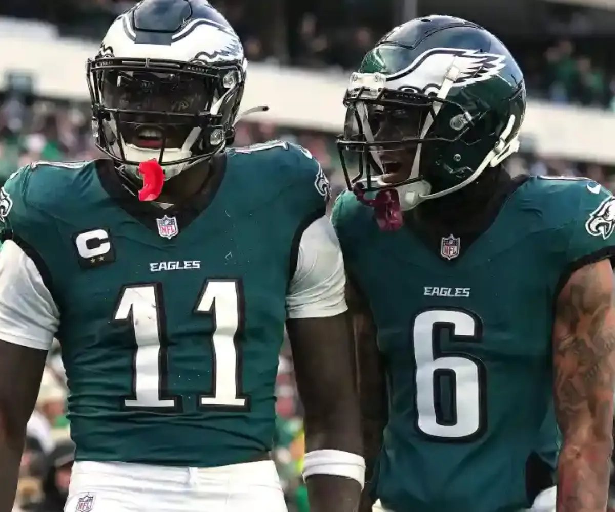 “He’s a No.1 who doesn’t act like it” – Ex-Eagles star lifts the lid on what makes A.J. Brown and DeVonta Smith truly elite, revealing how the unstoppable duo transformed Philly’s offense and why their mindset is more dangerous than their talent - suong