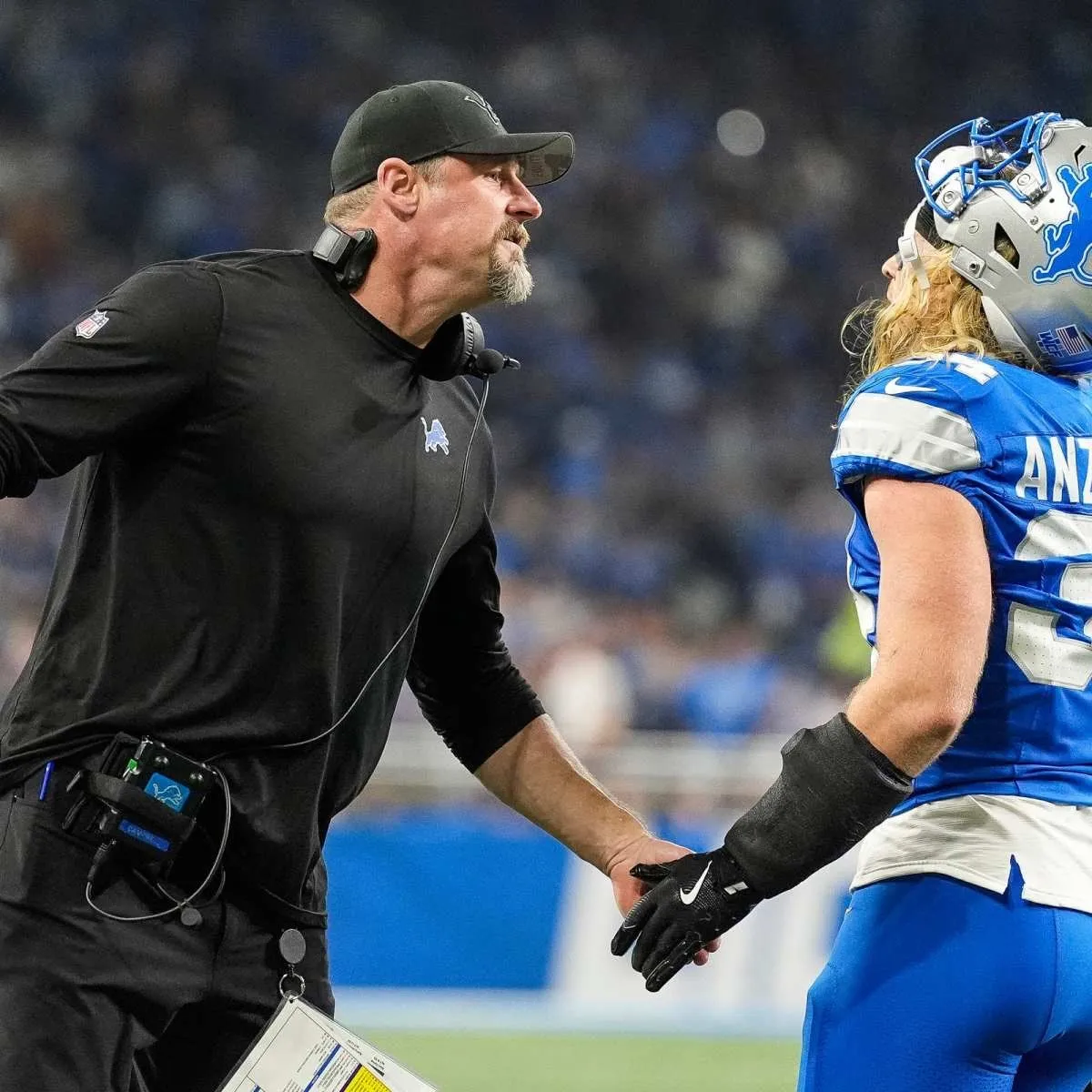 Dan Campbell offers hopeful new update regarding future status of Alex Anzalone