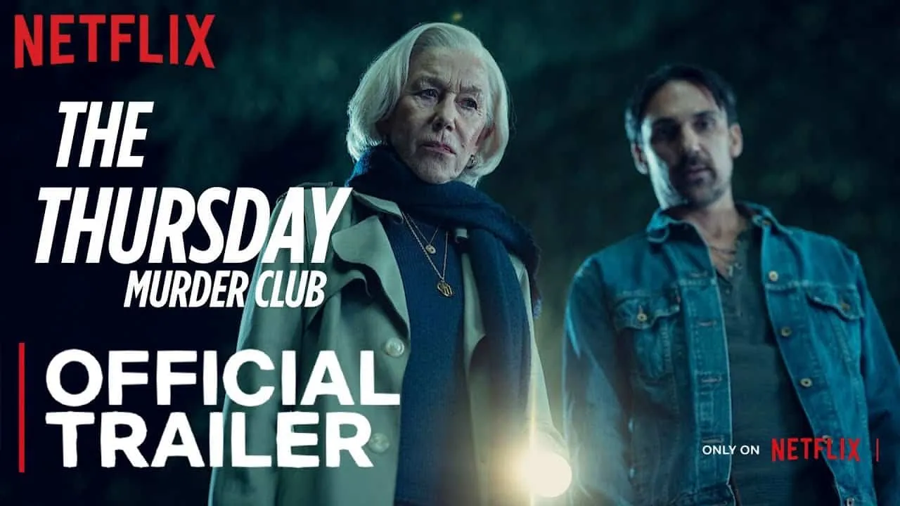 🔍 THE THURSDAY MURDER CLUB (2025) – Retirement Is Peaceful. Until There's a Body.