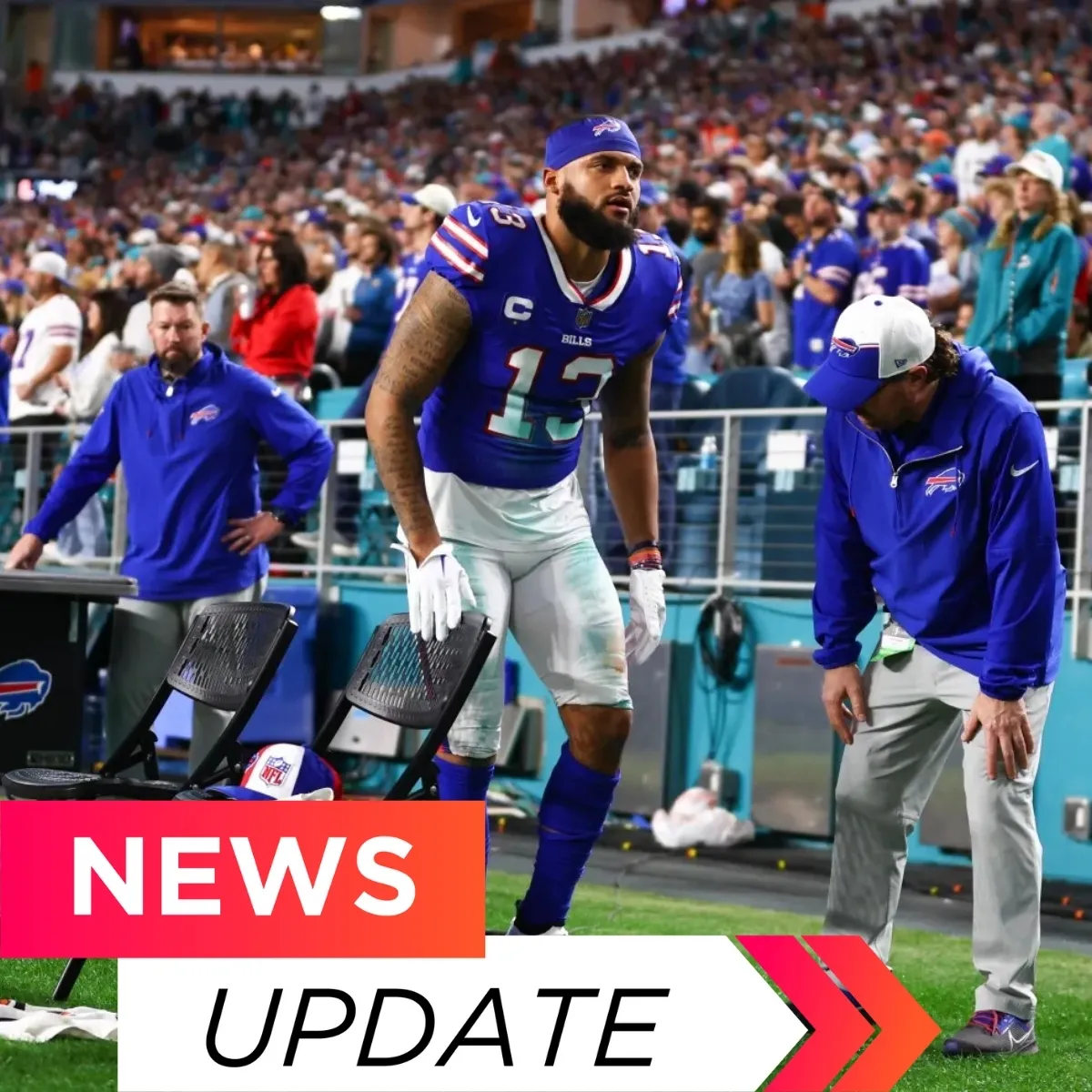 $39 million receiver open to reunion with Buffalo Bills in late free agency