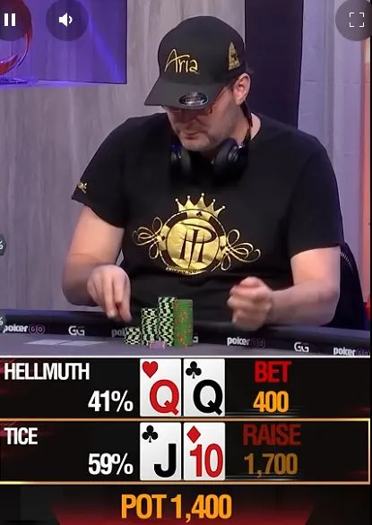 🔥 When Poker Royalty Strikes: Phil Hellmuth Hits QUADS on a Rising Prodigy 😱