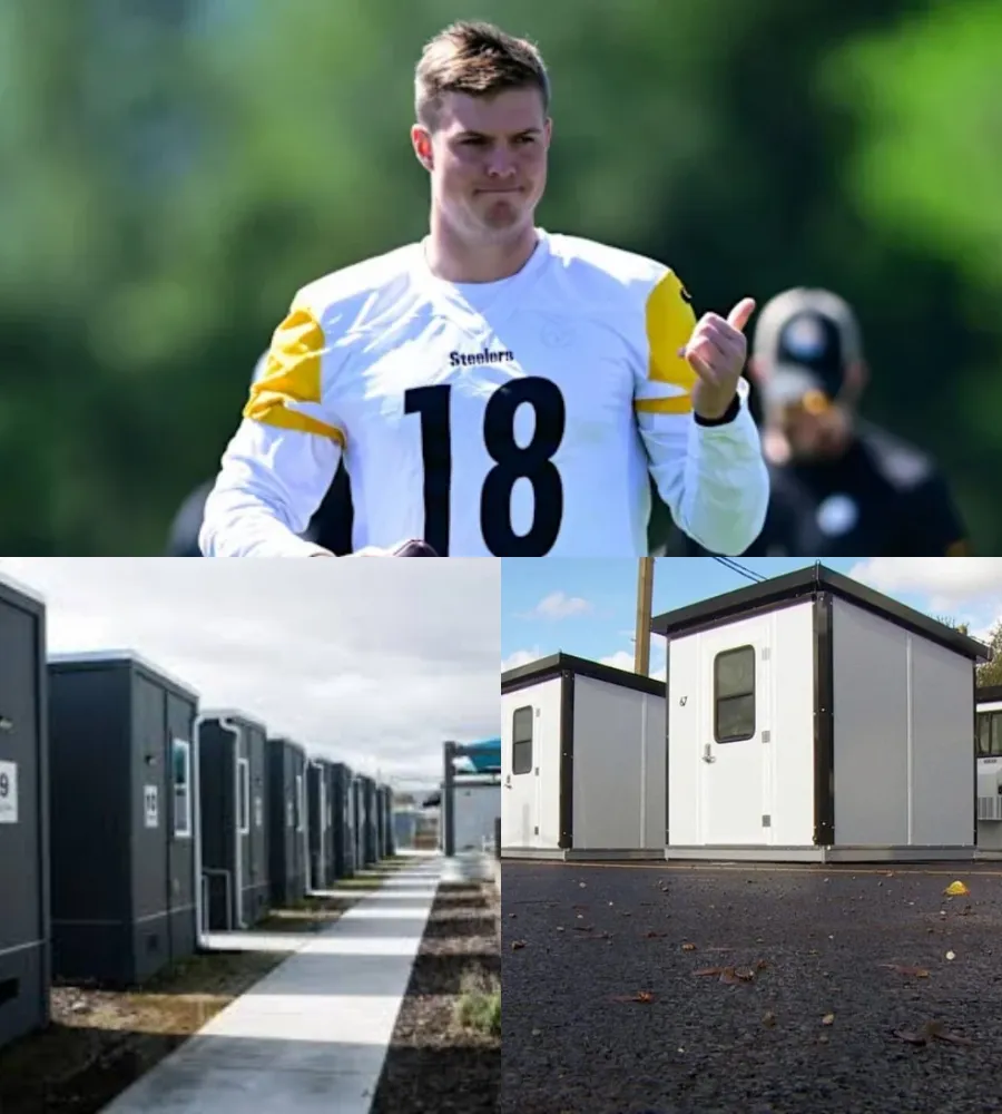 BREAKING NEWS : Pittsburgh Steelers player superstar Will Howard Donates Entire $2.9 Million Bonus and Sponsorship Earnings to Homeless Shelter Initiative to Help Fund 150 Units Housing with 300 Shelter Beds
