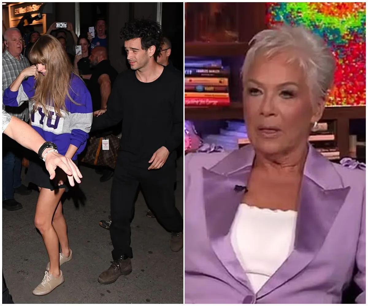‘Not being her mother-in-law is a role I’m glad I lost’ — Denise Welch shocks US viewers with savage swipe at Taylor Swift during live TV debut as she breaks silence on son Matty Healy’s fling with the pop superstar - suong