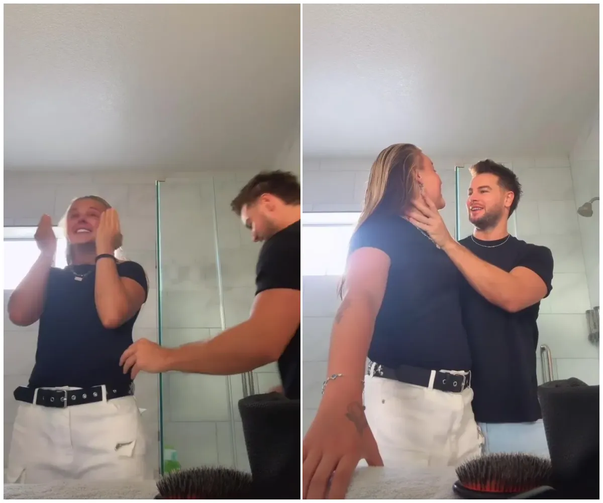 ‘That’s the number one thing I was bullied for as a kid…’ — JoJo Siwa breaks down in tears as boyfriend Chris Hughes unintentionally triggers painful childhood memories in emotional video that has fans rushing to support her - suong