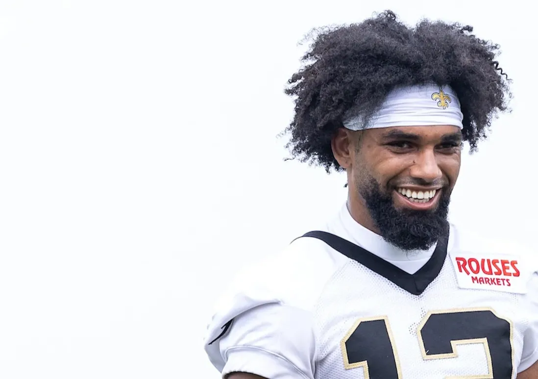 Saints WR Chris Olave looking to prove himself ahead of a contract extension