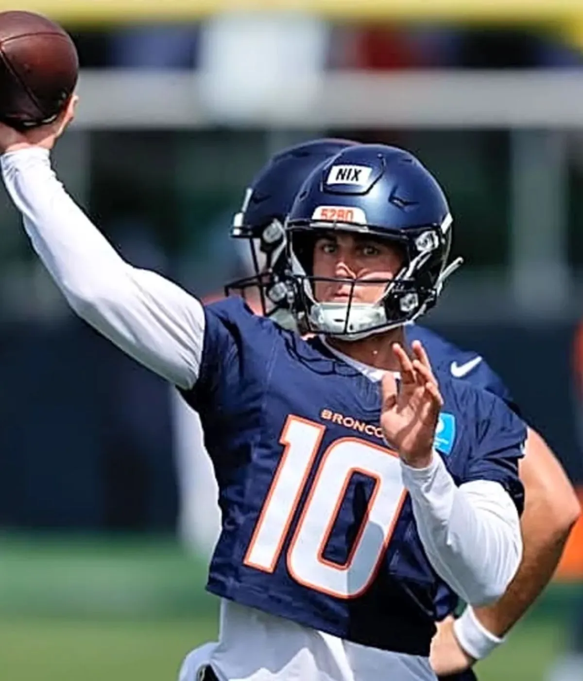 New Broncos Safety 'Wowed' by Bo Nix's Arm Strength & Accuracy New Broncos Safety 'Wowed' by Bo Nix's Arm Strength & Accuracy