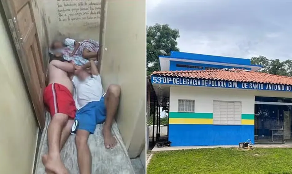 Mother, 29, 'held as a sex slave in police cell by cops who took turns raping her during horrifying nine-month ordeal' in Brazil