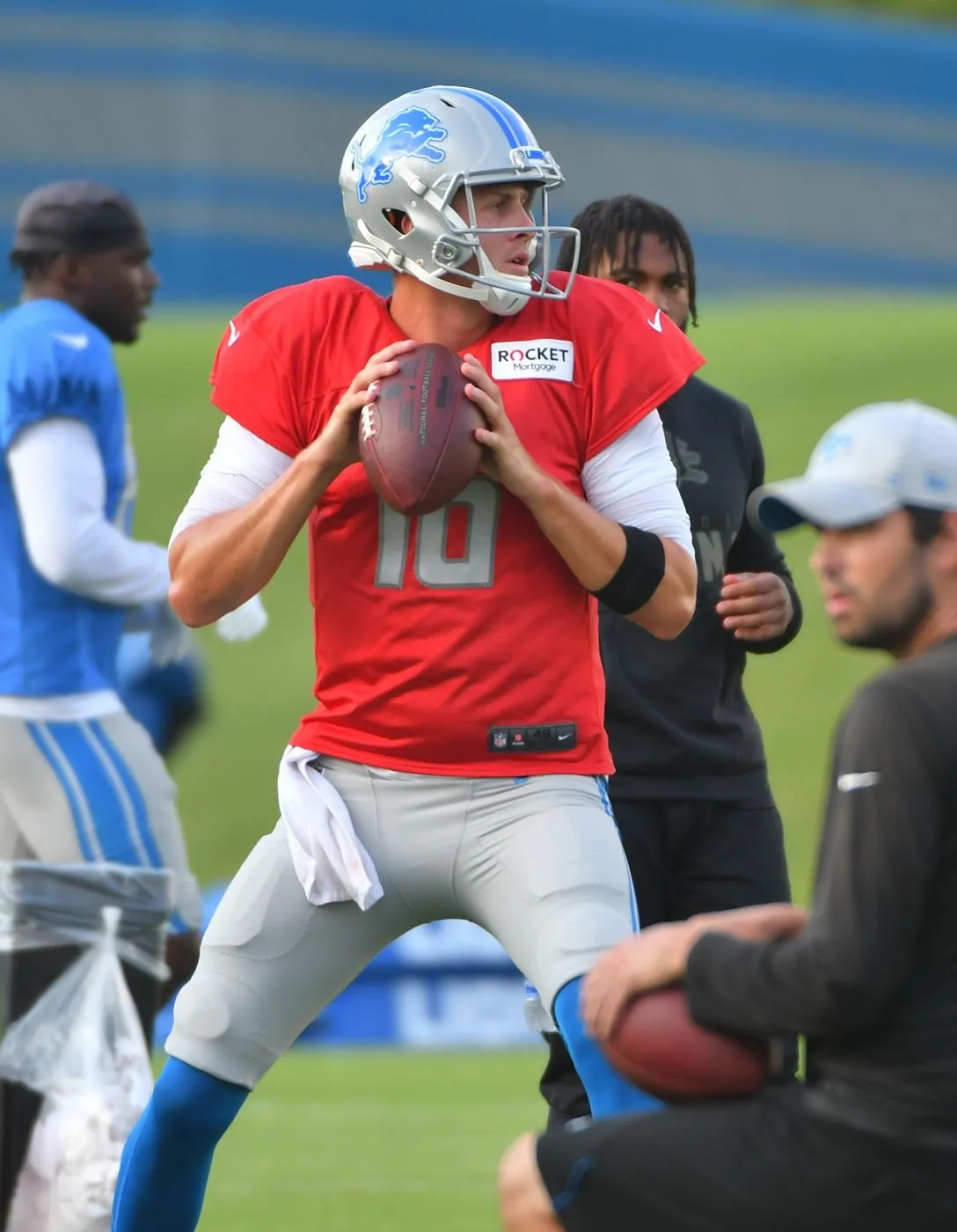 Jared Goff thinks Lions are making a “great transition” to new OC John Morton