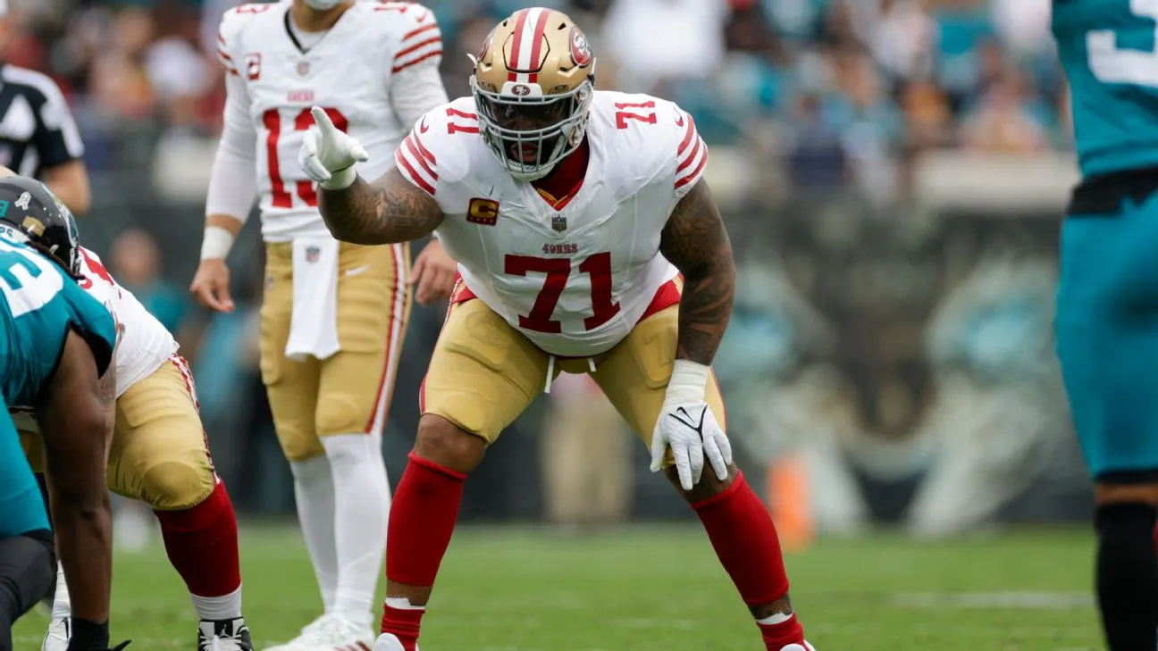 49ers’ Trent Williams opens up on getting embarrassed by Nick Bosa