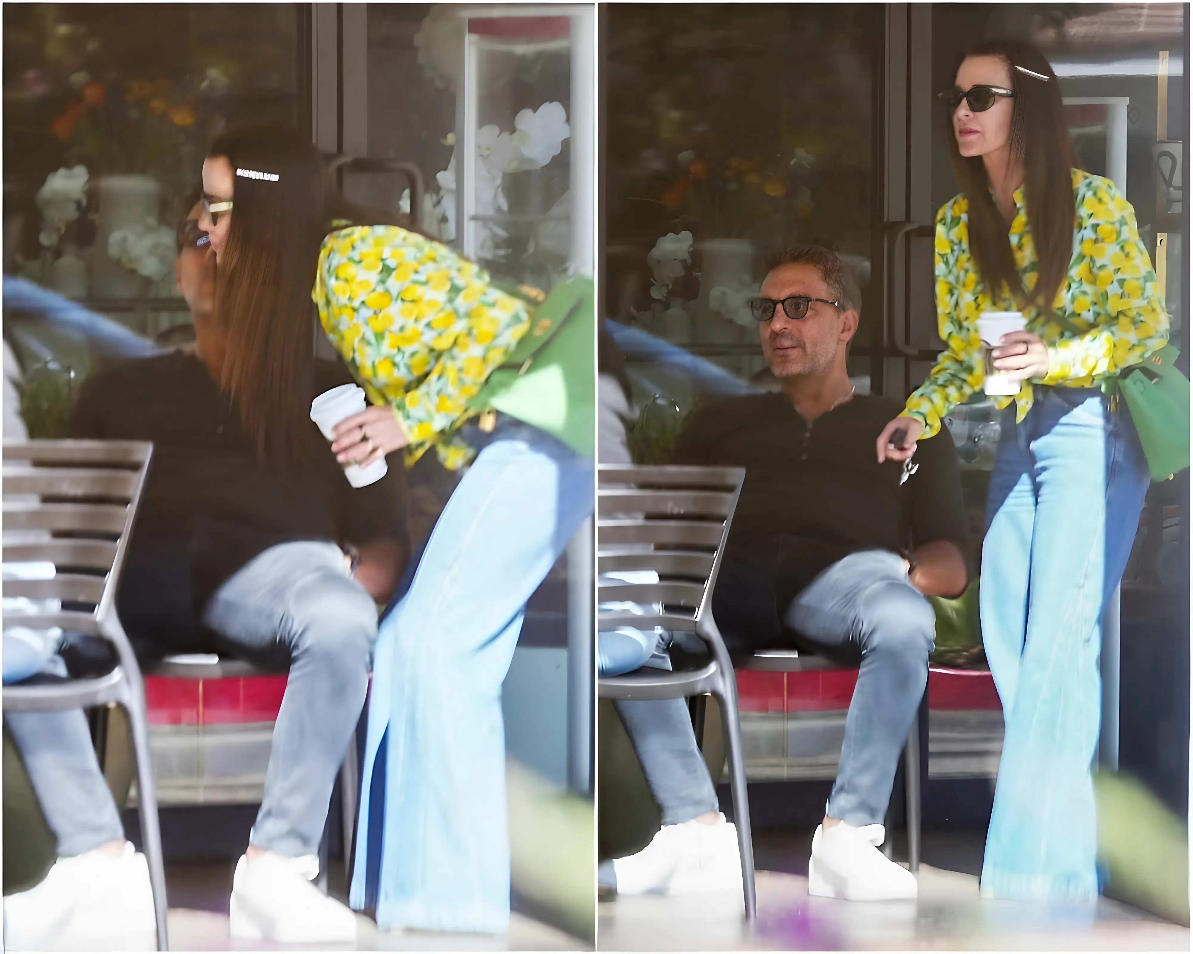 Kyle Richards looks tense during chilly reunion with estranged husband Mauricio Umansky in rare joint outing