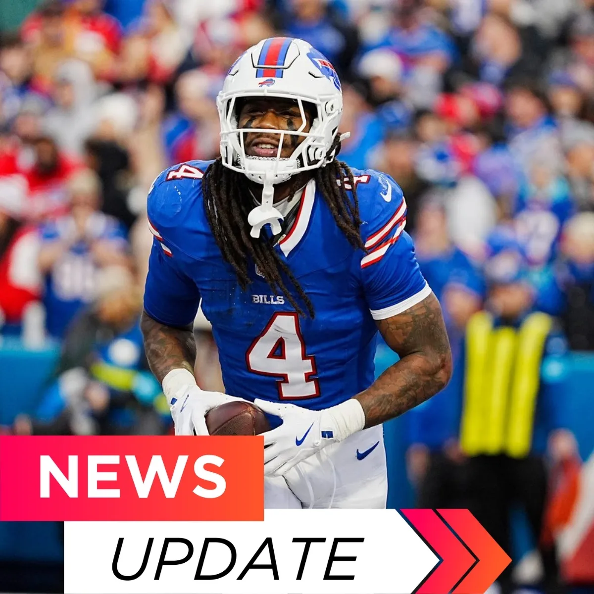 Bills' James Cook Praises 'Very Supportive' Teammates Amid Contract Saga