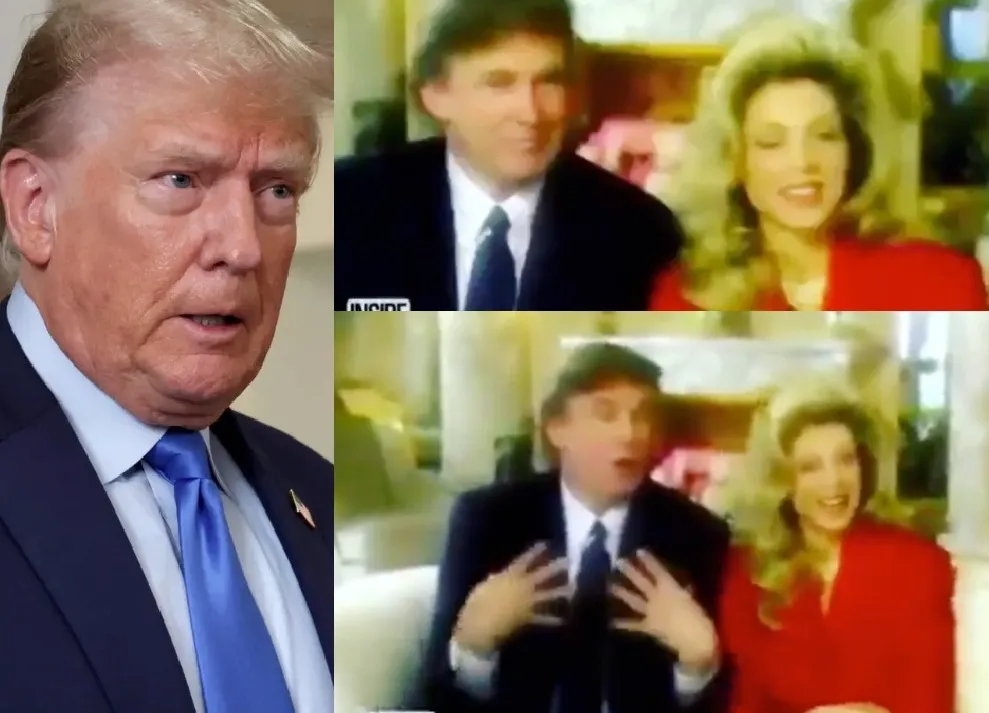 BREAKING: Donald Trump's week ends with nightmare news in his Jeffrey Epstein scandal as a 1994 video resurfaces showing him making lewd comments about his infant daughter Tiffany.
