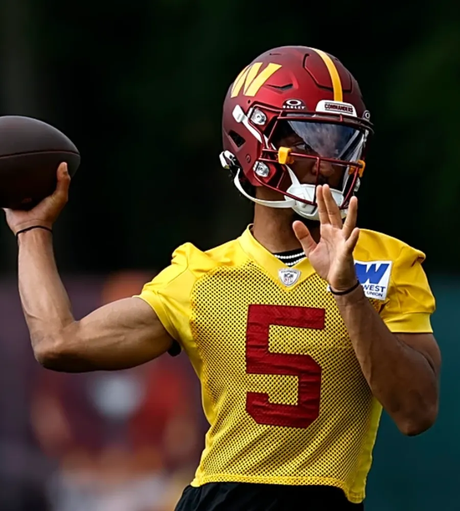 Is Jayden Daniels due for a sophomore slump? One analyst thinks so