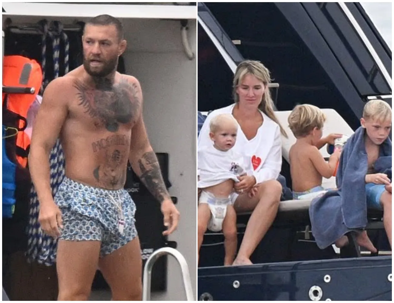 ‘UNBEATABLE!’ — Conor McGregor breaks his silence with defiant yacht-side message after arsonists torch his £2m Dublin pub just hours after he sailed away with Dee Devlin amid cheating scandal - suong