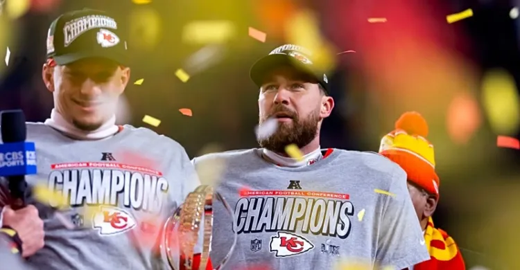 Patrick Mahomes Sends One-Word Message to Travis Kelce After 'Happy Gilmore 2' Release