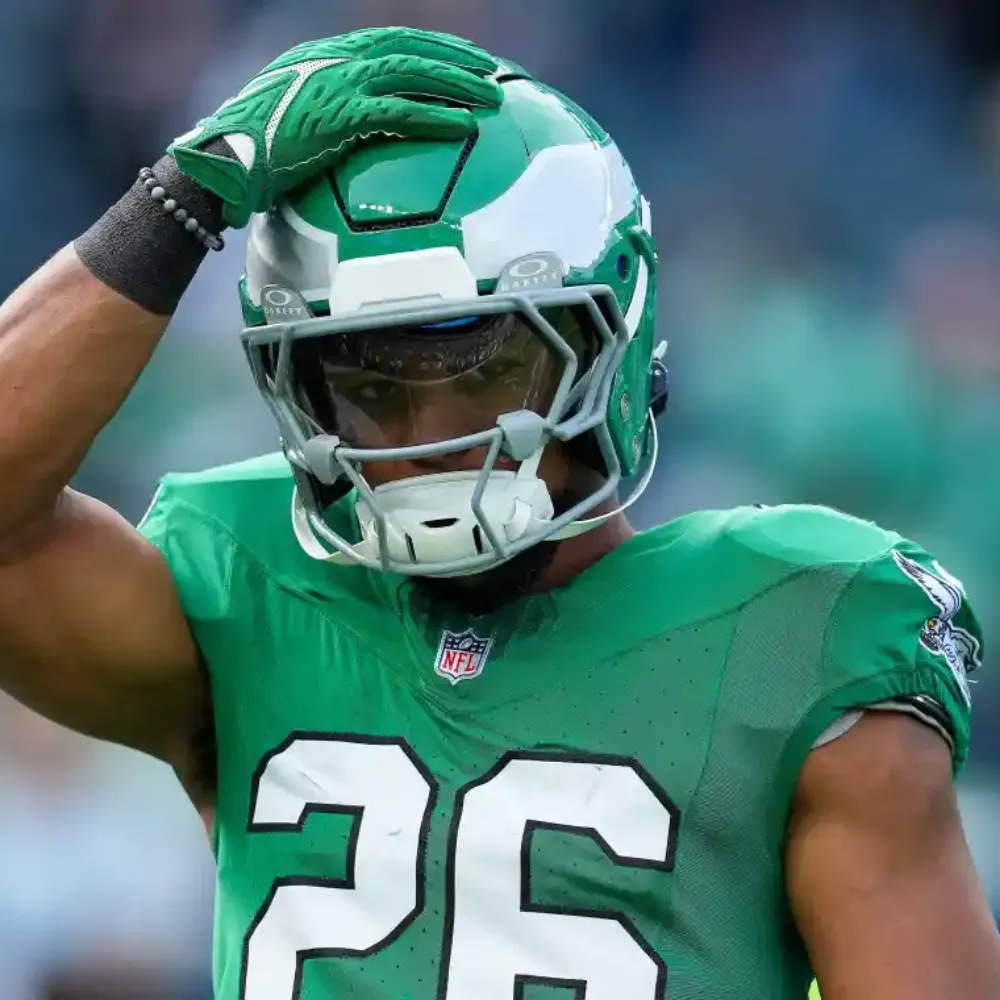 ‘Why can’t it be me?’ — Eagles star Saquon Barkley makes bold claim about chasing NFL history after 2,005-yard season, Super Bowl win and $20M contract that shattered the running back market - suong