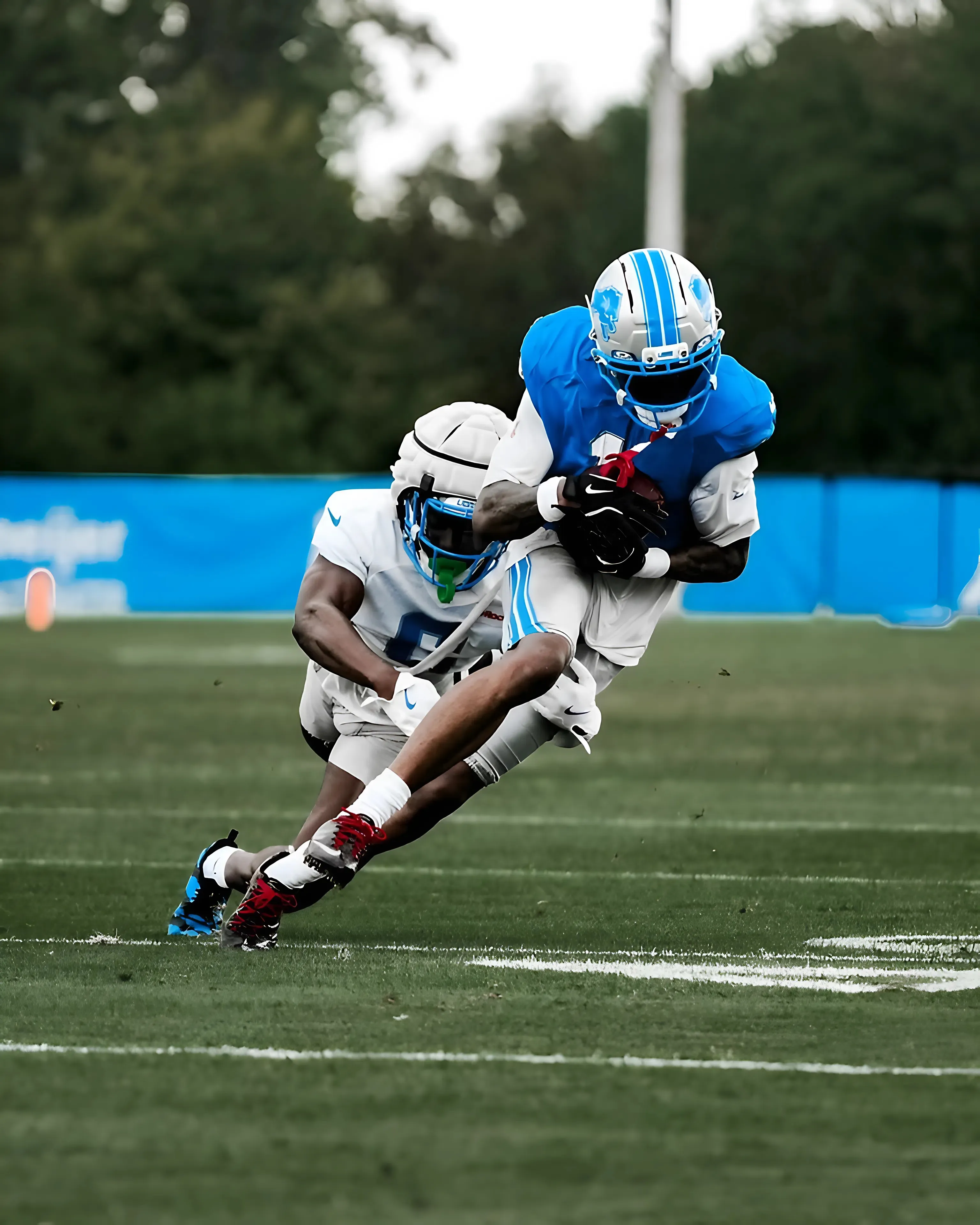 Detroit Lions Pause Practice After 2 Star Players Fight