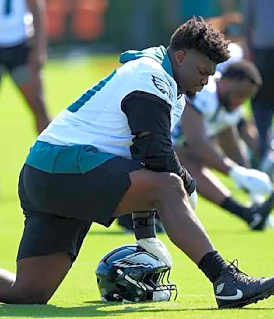 Jordan Davis has turned heads at Eagles training camp
