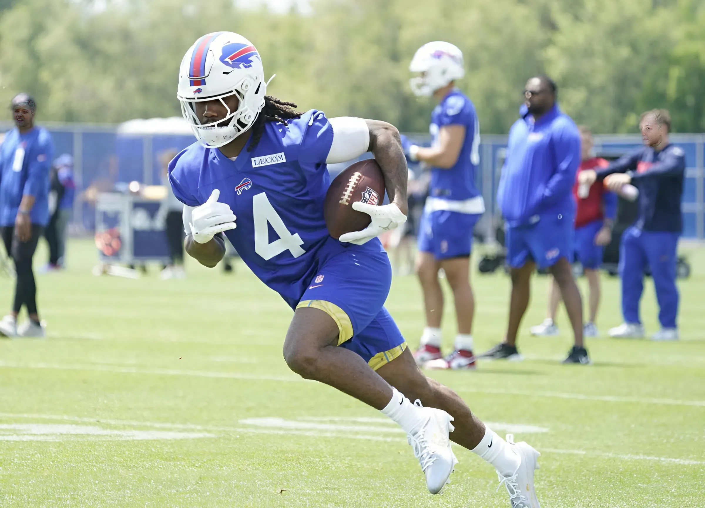 Bills RB James Cook Sends Strong Message on Contract as Training Camp Begins
