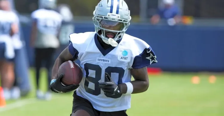 Parris Campbell injury update: Cowboys WR helped off field during training camp