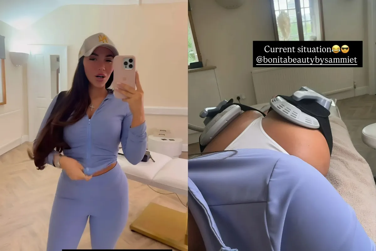 Chloe Brockett gets Brazilian bum lift as she strips down for butt enhancing procedure after split liennhi