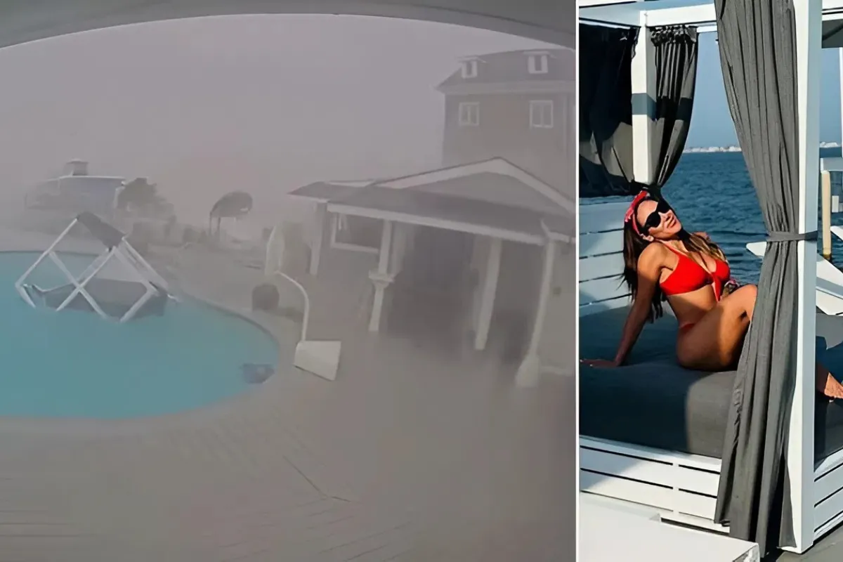 Real Housewives star's house is hit by violent TORNADO as she shares shocking footage of the damage-quang