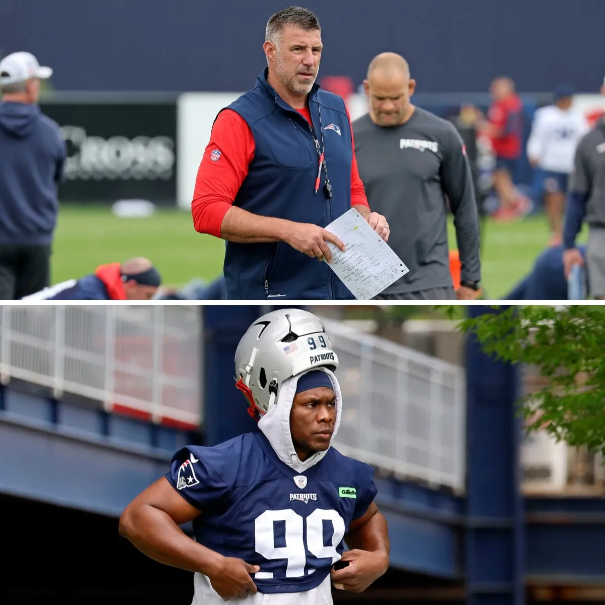 Patriots’ Mike Vrabel to ‘have a conversation’ about signing Christian Wilkins