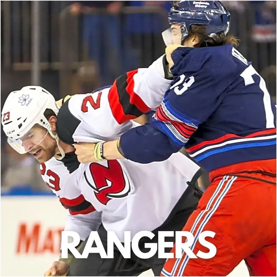 Matt Rempe's Dangerous Charity-Game Hit Attempt Renews Rangers-Devils Rivalry