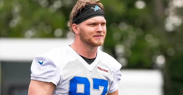 Lions’ Aidan Hutchinson reveals the bright side to leg injury