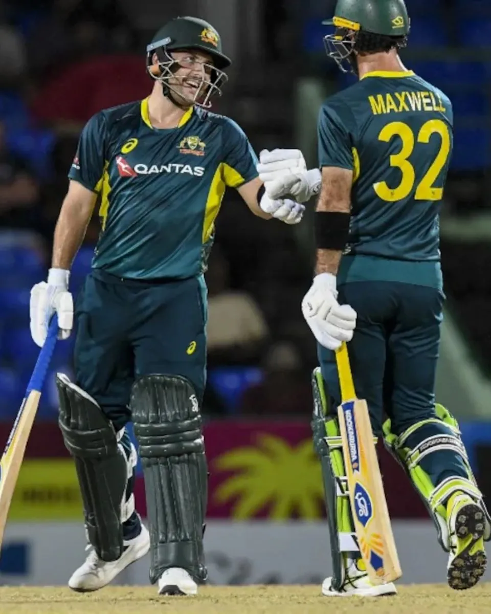 Australia Beat West Indies By Three Wickets In Fourth T20I Match