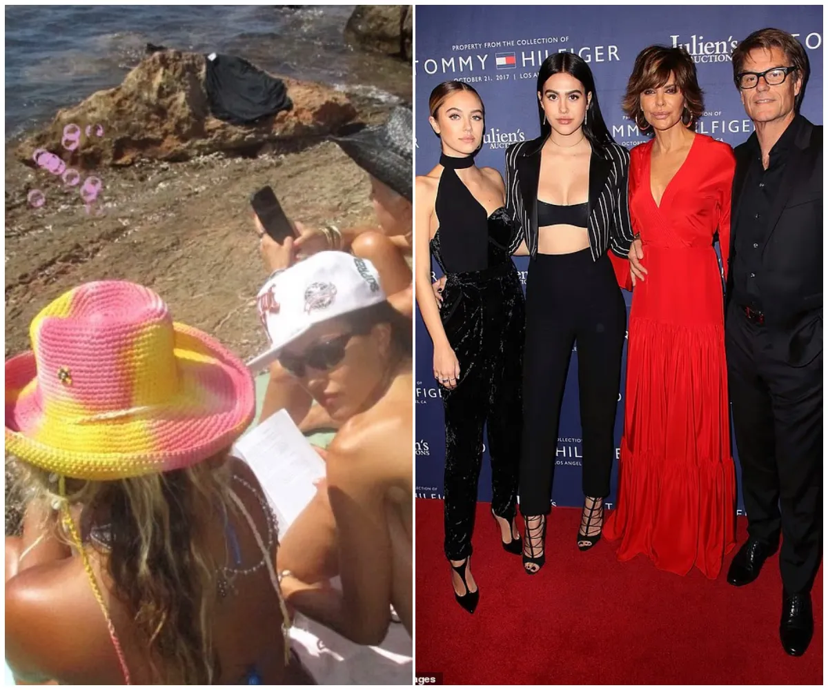 Lisa Rinna's nepo baby Amelia Gray Hamlin, 24, shocks fans by posting fully N**E photos - suong