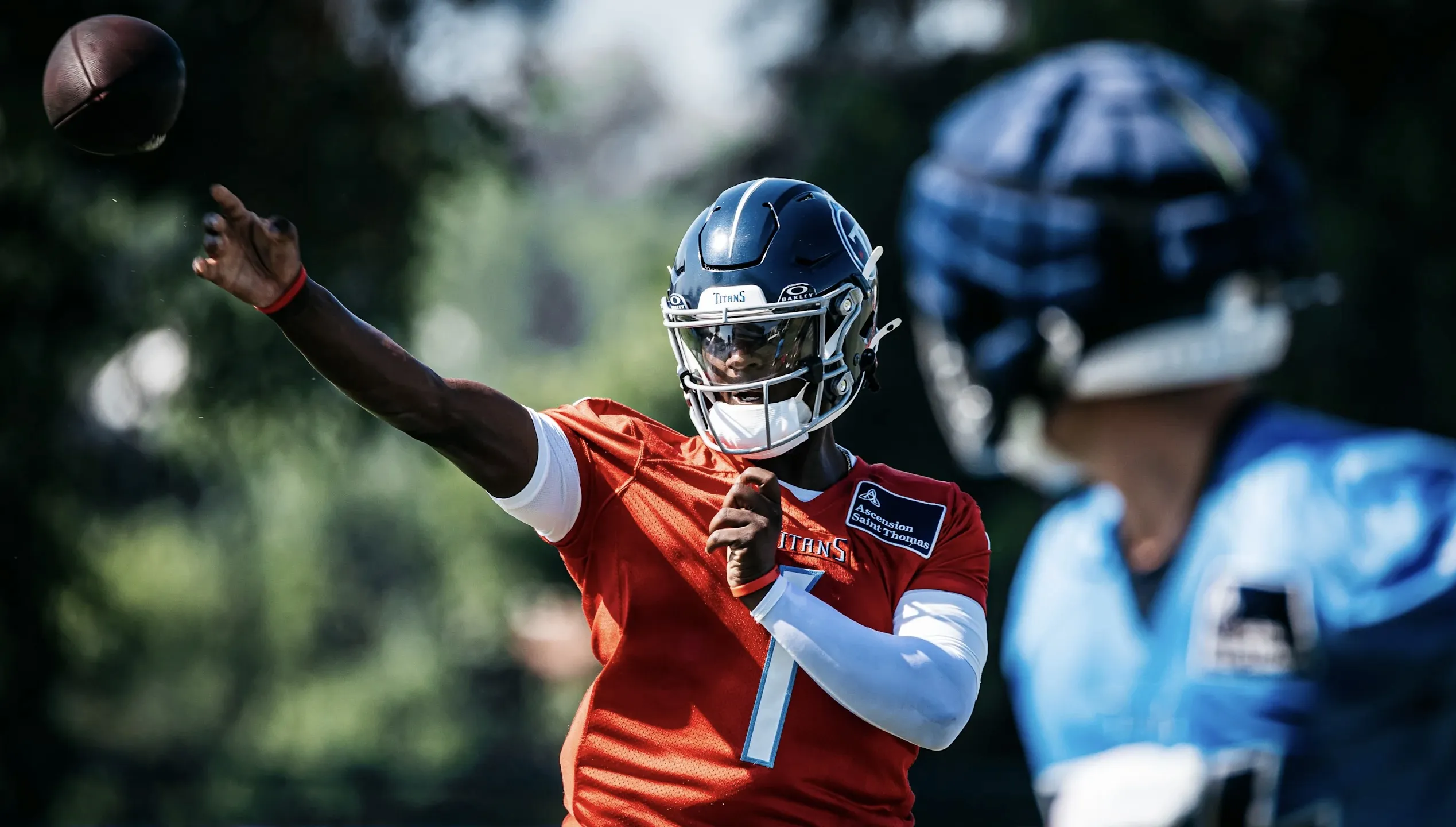 Titans praise Cam Ward’s rapid development, emerging leadership