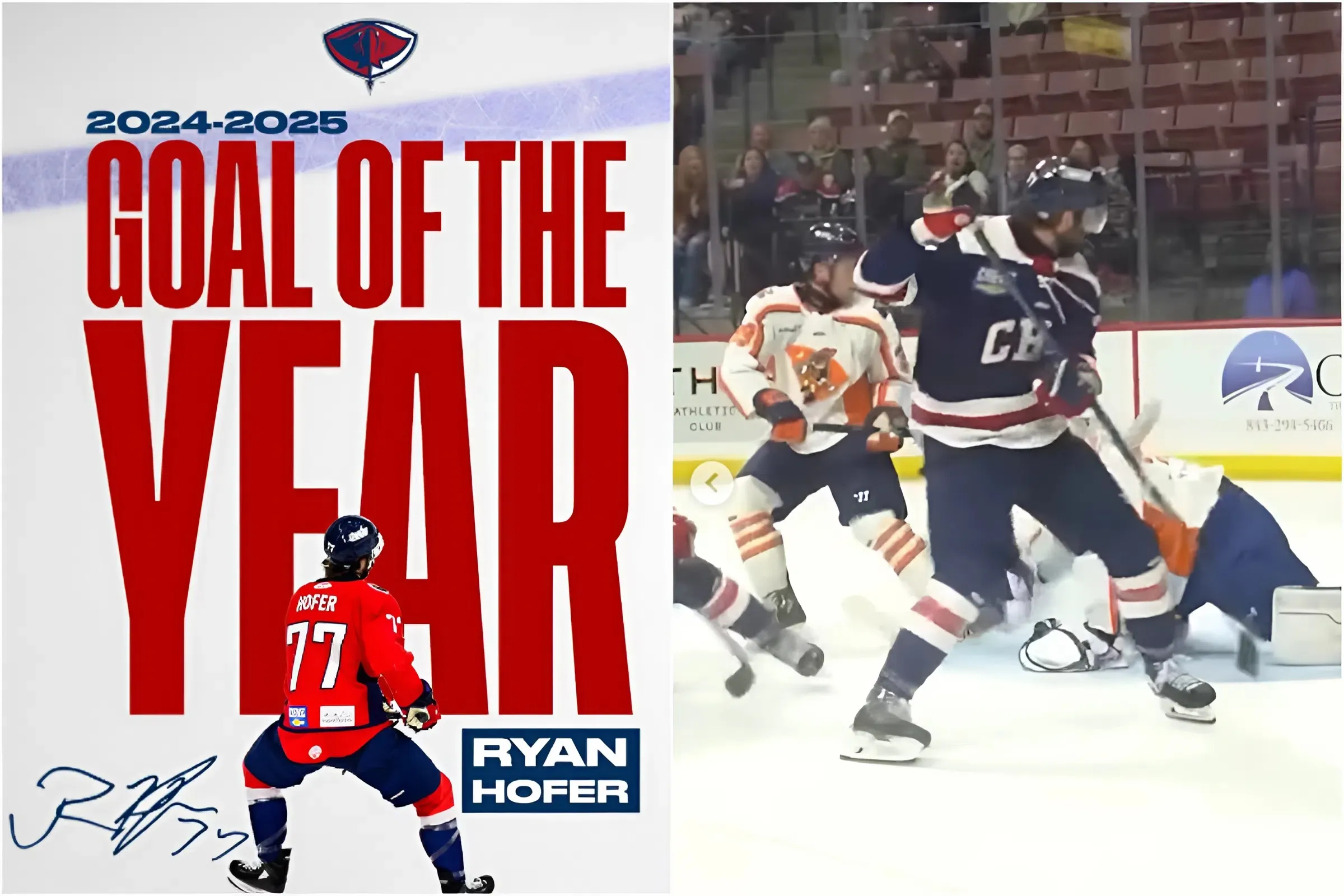 Capitals Prospect Ryan Hofer Wins ECHL’s ‘Goal of the Year’ for 2024-25 Season trucc