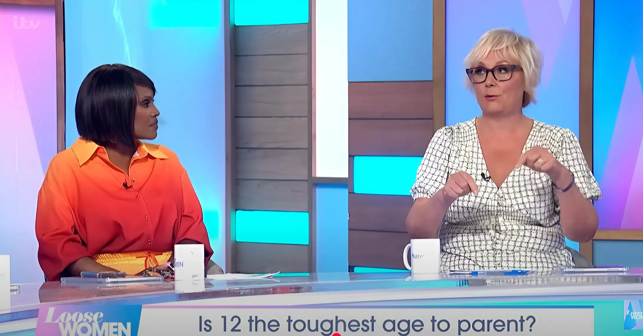 "Loose Women Debates: Is Age 12 the Ultimate Parenting Challenge? trucc