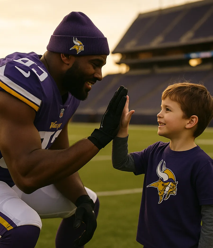 Minnesota Vikings Player Quietly Wins Hearts With Incredible Act of Kindness