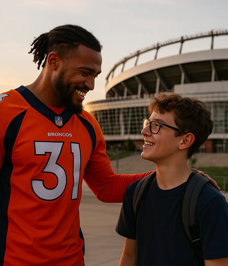 Denver Broncos Star Wins Hearts With Quiet Act of Kindness