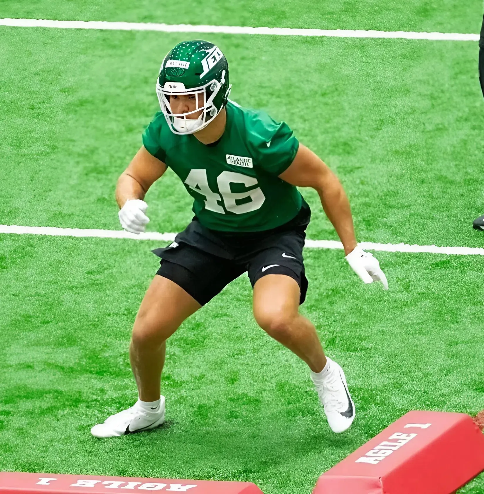 Jets' Aaron Glenn Offers Glowing Mason Taylor Scouting Report