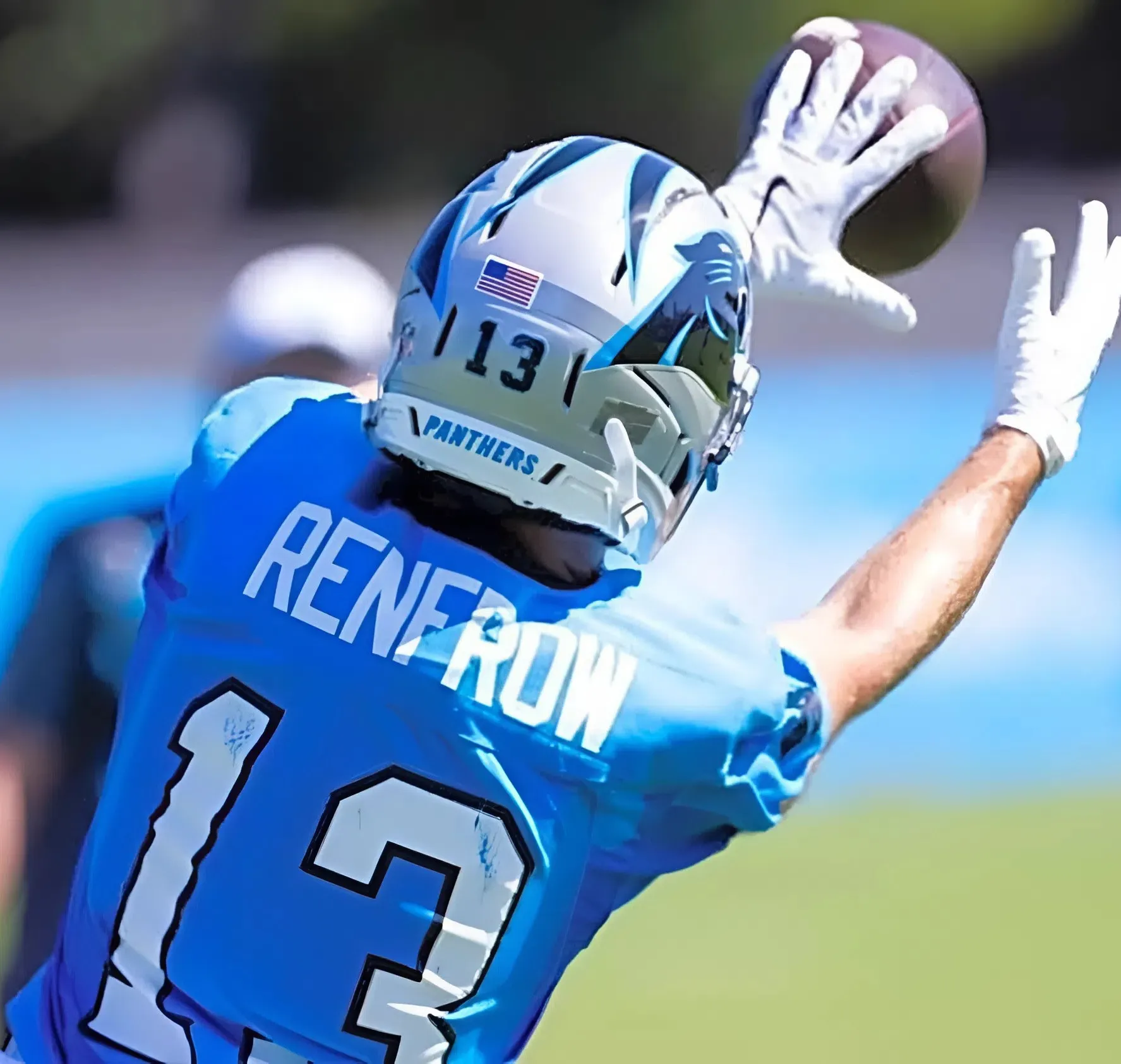 Hunter Renfrow ran a sick route at Panthers training camp and fans went wild